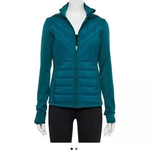 Tek Gear Women’s Hooded Mixed Media Coat-XL